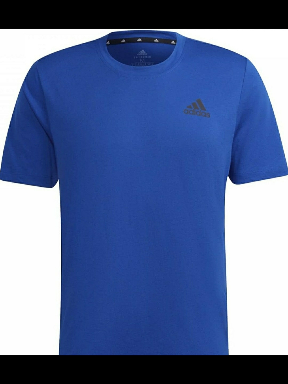 Adidas Crewneck Tee Mens Size: Medium Color: Royal Blue with Black Logo NWT